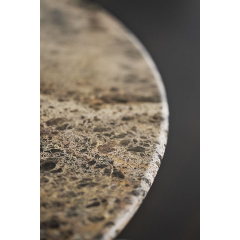 RO Taransay Dining Table Marble Brown/Brown